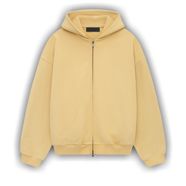 Buy Fear of God Essentials Heavy Fleece Full Zip Hoodie 'Amber