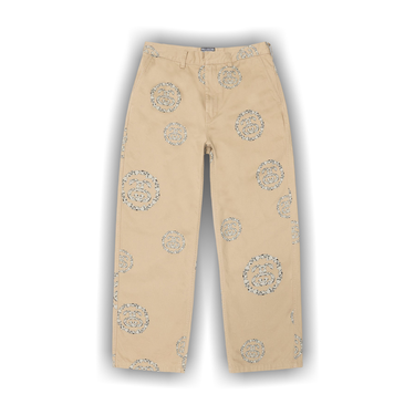 Buy Stussy x Denim Tears SS Wreath Chino Pants 'Khaki