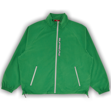 Buy Supreme Contrast Zip Track Jacket 'Green' - SS25J41