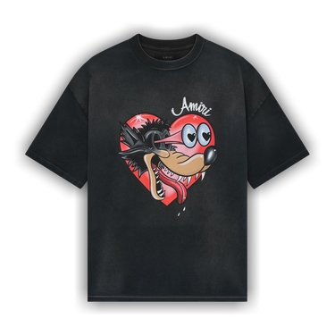 Buy Amiri Hopeless Romantic Tee 'Black' - AMJYTE1170 001