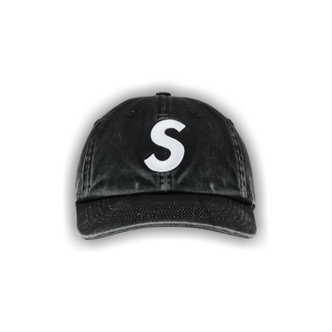 Supreme Pigment S Logo 6-Panel ブラック Supreme Pigment S Logo 6-Panel (FW24) - $54