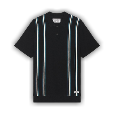 トップス WACKOMARIA 24SS KNIT POLO SHIRT(TYPE-3) WACKO MARIA DIAMOND JACQUARD KNIT POLO SHIRT | LOCKSTOCK/STLIKE