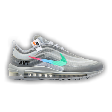 【Nike x Off-White】 Air Max 97 Menta grey-white The Off-White x Nike Air Max 97 