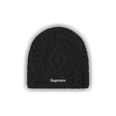 Buy Supreme Block Knit Beanie 'Black' - SS25BN15 BLACK | GOAT