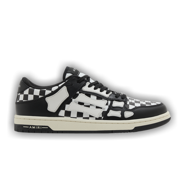 Buy Amiri Wmns Skel Top Low 'Checkered - Black White' - AWFOSR1021