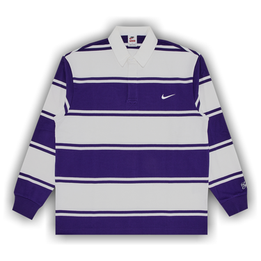 Supreme Nike Stripe Rugby 黒 M Supreme Nike Stripe Rugby Black | eBay