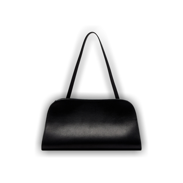 ショルダーバッグ・ポシェット THE ROW 25SS Black Peggy Clutch W1774L72 BAS THE ROW ザ ロウ ショルダーバッグ/クラッチバッグ/PEGGY CLUTCH