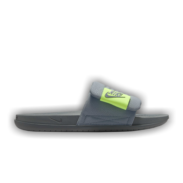 ★Nike★ Offcoat Adjust Slide M Cool Gray Bolt DQ9624006 DQ9 Nike Offcourt Adjust Slide Cool Grey Volt Men's - DQ9624-006
