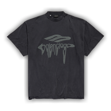 Buy Balenciaga 3B Liquefied T-Shirt 'Faded Black/Anthracite