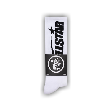 Buy Hellstar Classic Socks 2-Pack 'Black/White