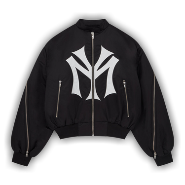 Buy Mowalola MY City Bomber 'Black' - 05083 1SS2406MMCBB BLAC | GOAT