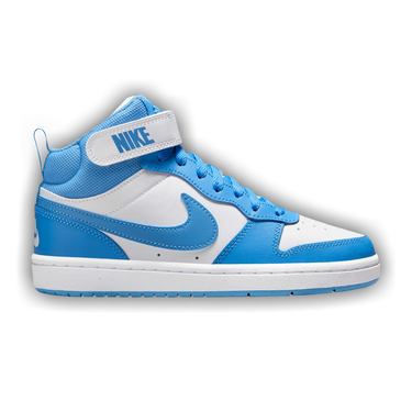 Buy Nike Court Borough Mid 2 GS 'White Blue Beyond' - CD7782