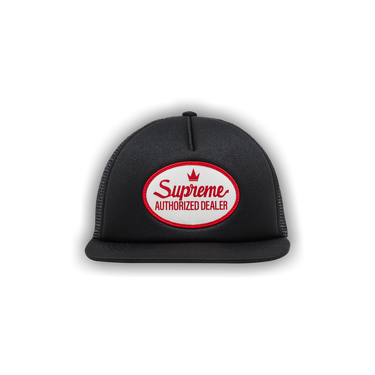Buy Supreme Authorized Mesh Back 5-Panel 'Black' - SS25H125
