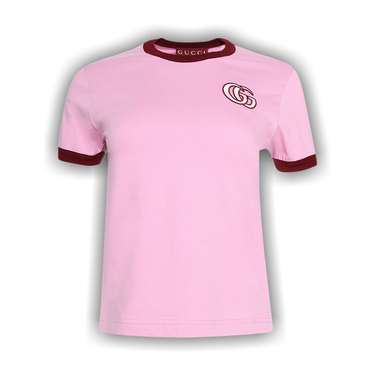 Buy Gucci Jersey T-Shirt 'Pink' - 818787 XJG5A 5658 | GOAT