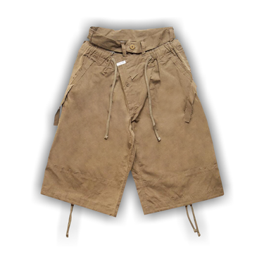 【SATIIIZ】Elkan Track Cargo Bermuda Pants Buy Ottolinger Baggy Cargo Shorts 'Khaki' - 10620040601