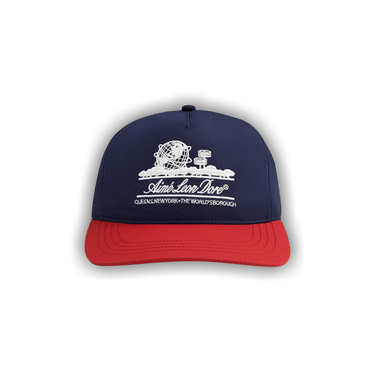 Buy Aimé Leon Dore Nylon Unisphere Hat 'Navy/Multicolor