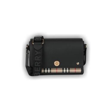 Buy Burberry Medium Note Bag 'Black' - 8021110 | GOAT