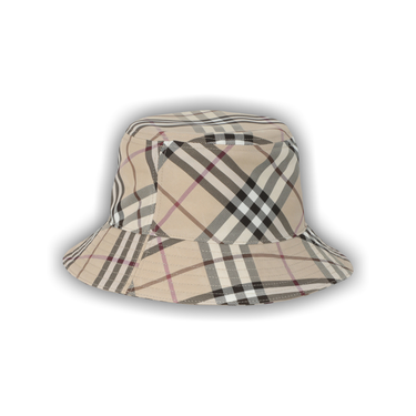 BURBERRY ハット バーバリー BURBERRY 帽子 ハット バケットハット ベージュ メンズ