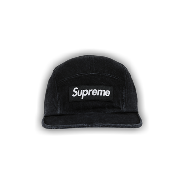 帽子 25SS supreme Denim Camp Cap Black Supreme シュプリーム 2025SS Denim Camp Cap デニムキャンプ
