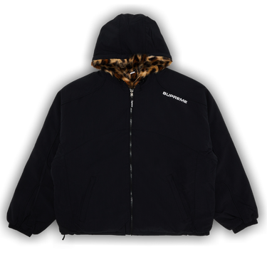 超大特価 Buy Supreme Faux Fur Reversible Hooded Track Jacket 'Black チェスターコート