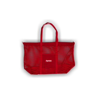 【完全未開封】supreme Mesh Tote Bag Red Supreme Woven Tote Bag Red ss23 | eBay