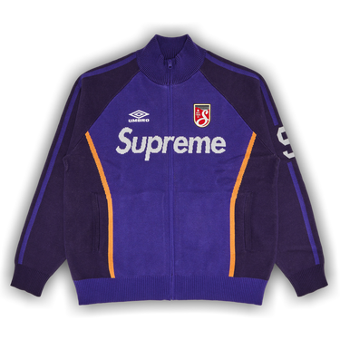 Buy Supreme x Umbro Zip Up Sweater 'Purple' - SS25SK12