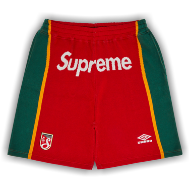 Supreme Umbro Knit Soccer Short Blue Men's - SS25 - US