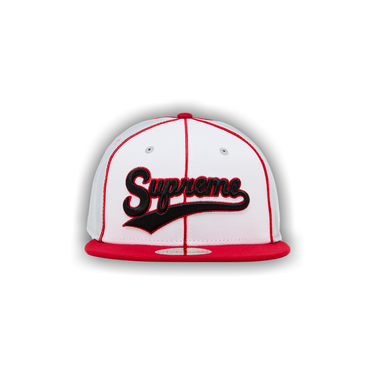 帽子 Supreme Piping Script Logo New Era 7 3/8 Supreme Piping Script Logo New Era (SS25) - $54
