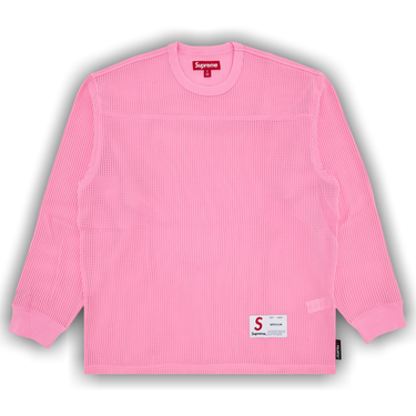 Buy Supreme Polartec Mesh Long-Sleeve Football Top 'Pink