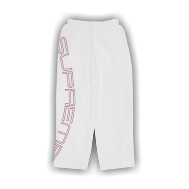 Buy Supreme Spellout Embroidered Track Pant 'White' - SS25P70