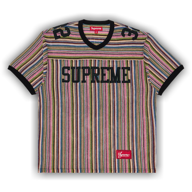 Supreme Open Knit Football Top Black Men's - SS25 - US