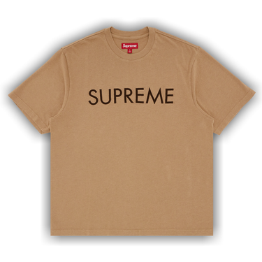 【Supreme】Capital S/S Top ブラック 送料無料【se1381r】 Supreme Capital S/S Top Black Men's - SS25 - US