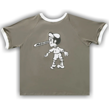 Buy Magliano Britpop Mini Tee 'Stone Grey' - T58017611 14 | GOAT