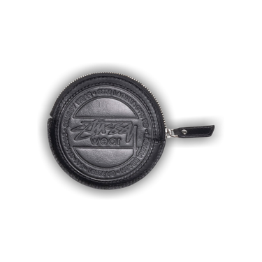 Buy Stussy Surf Dot Leather Pouch 'Black' - 136141 BLAC | GOAT