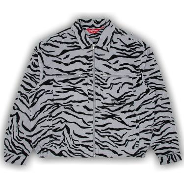 Buy Supreme Moleskin Work Jacket 'Zebra' - SS25J77 ZEBRA | GOAT