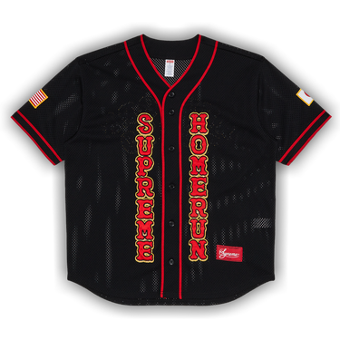 ウェア Supreme Chosen One Baseball Jersey black Supreme Supreme Chosen One Baseball Jersey Black | Grailed