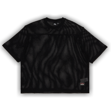 トップス STUSSY 24SS Mesh Jersey Crew Stussy Mesh Jersey Crew Black Men's - SS24 - US