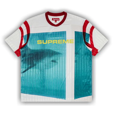 Buy Supreme x Damien Hirst Soccer Jersey 'White' - SS25KN21