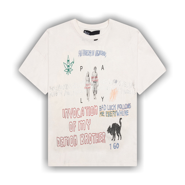 Buy Paly Hollywood Bad Luck Tee 'White' - 2U002Q1008VWT | GOAT SA