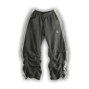Buy adidas x Avavav Pleated Track Ruched Pant 'Carbon' - JP4851 | GOAT