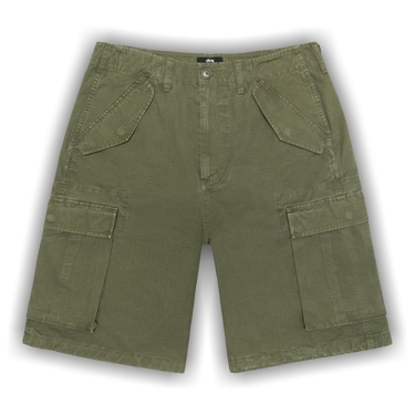 Buy Stussy Cargo Short Ripstop 'Olive Green' - 1123 OLIV | GOAT