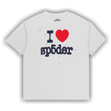 Buy Sp5der Souvenir Tee 'White' - M03TS001SVHG | GOAT