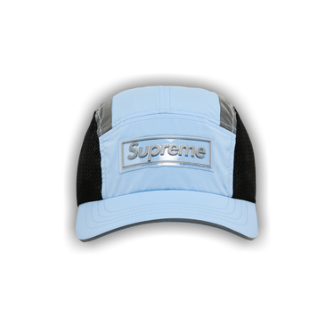帽子 Supreme 25ss Side Mesh Camp Cap Blue Supreme Side Mesh Camp Cap (SS25) - $48