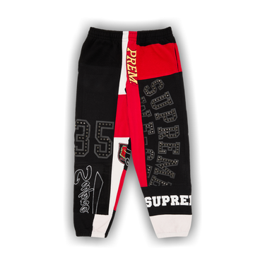 Buy Supreme Patchwork Sweatpant 'Black' - SS25P47 BLACK | GOAT
