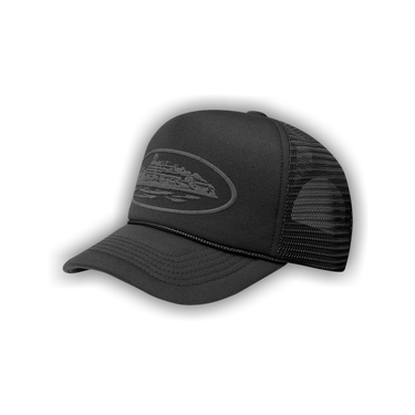 即発送 CORTEIZ ALCATRAZ PREMIUM TRUCKER CAP Corteiz Alcatraz Trucker Hat Black - FW22 - JP