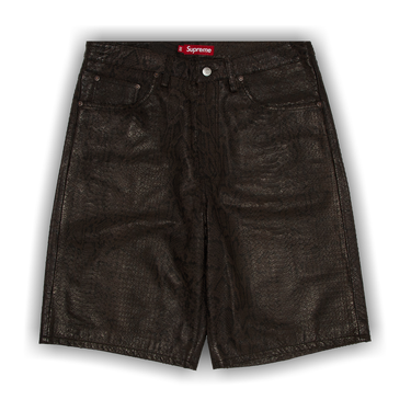 パンツ Supreme 24SS LEATHER BAGGY SHORTS 30 Supreme Baggy Leather Short Black - 24SS | eBay