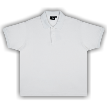 Buy Stussy Classic Piqué Polo 'Off White' - 1140367 OFF | GOAT