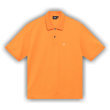 Buy Stussy Classic Pique Polo 'Orange' - 1140367 ORAN | GOAT