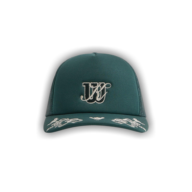 【新品、未使用】Kith × Wilson Trucker Hat Buy Kith x Wilson Polyfoam Nolan Trucker Hat 'Stadium' - KHM051115
