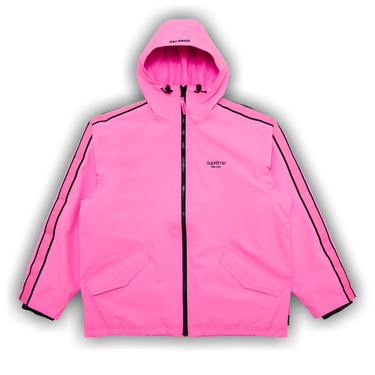 Buy Supreme GORE-TEX Stripe Hooded Jacket 'Fluorescent Pink